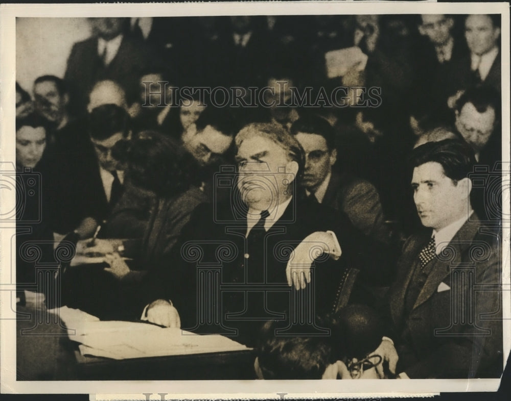 Press Photo John L. Lewis United Mine Workers President - Historic Images