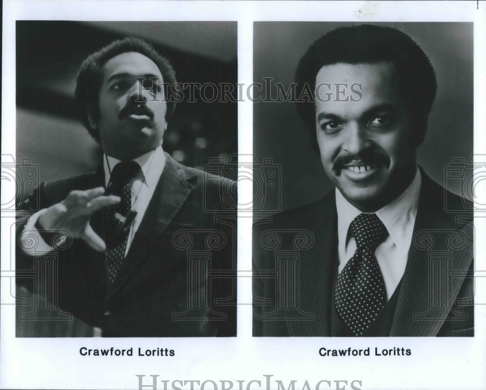 1981 Press Photo Crawford Loritts Musician - Historic Images