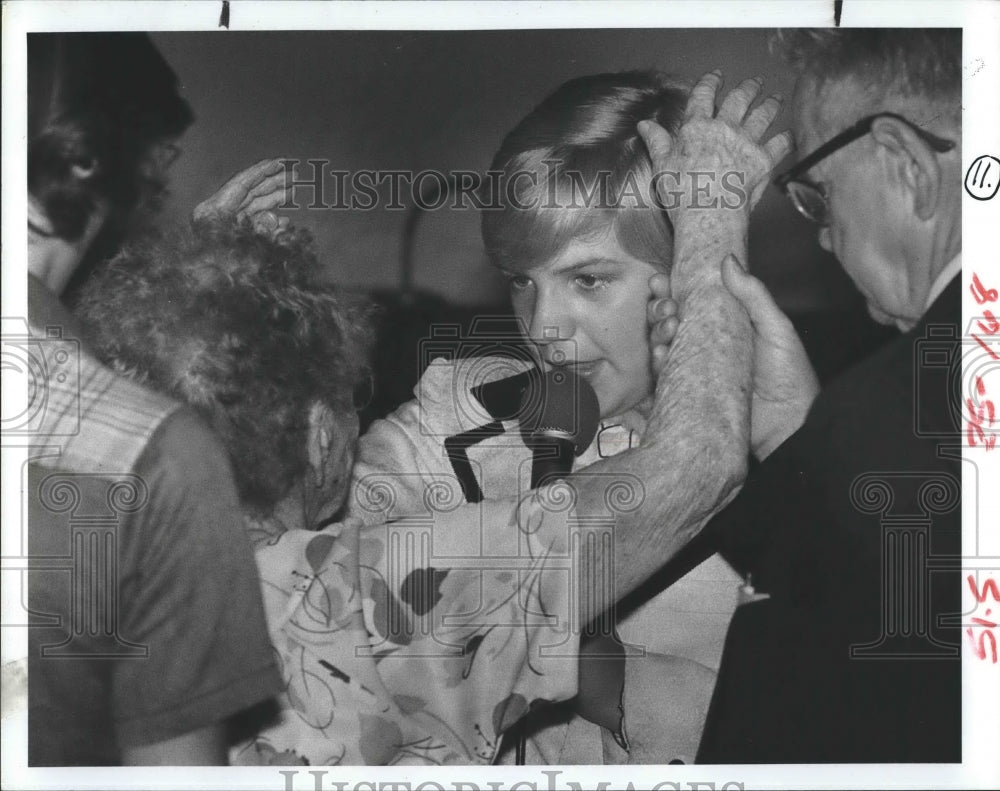 1981 Press Photo MIchael Lord Traveling Evangelist - RSH20237 - Historic Images