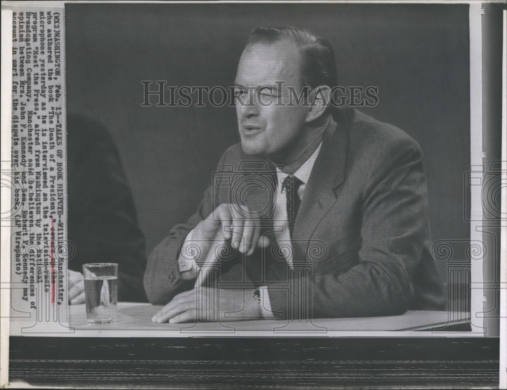 Press Photo William Manchester - RSH20369 - Historic Images