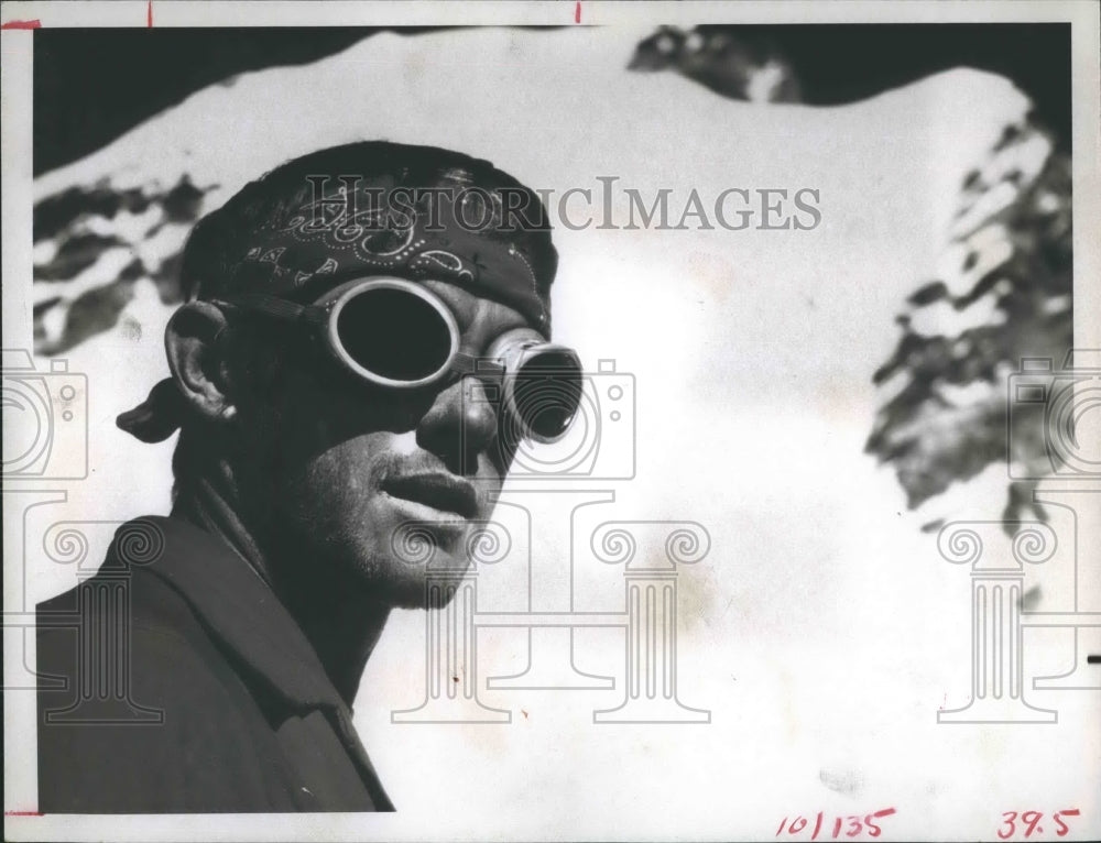 1970 Press Photo Perry Mann in "Once before i die". - Historic Images