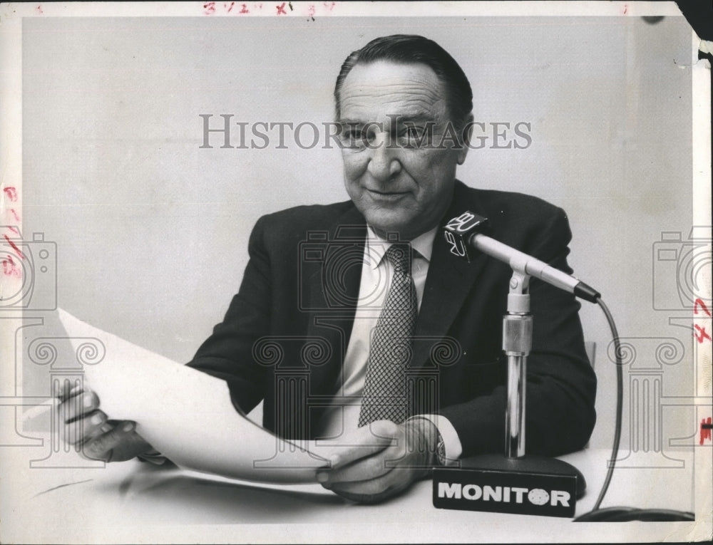 1969 Press Photo Garry Moore - Historic Images