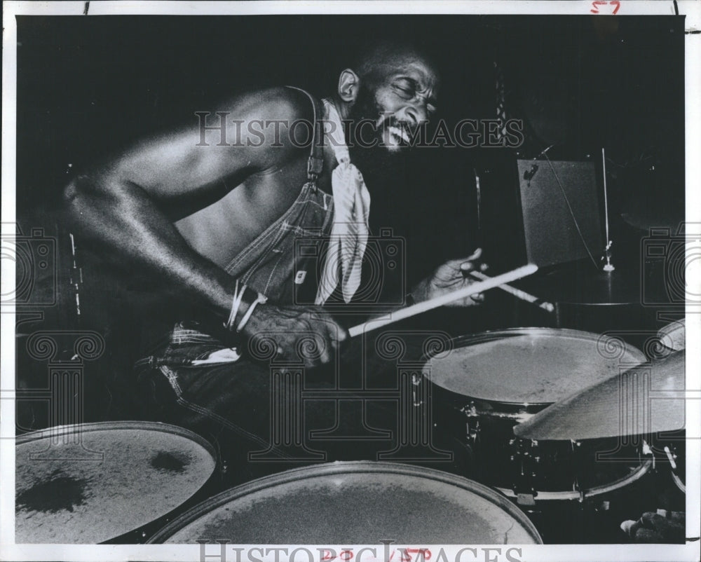 1977 Press Photo Majid Shabazz will play at the Crossroad shopping Center - Historic Images