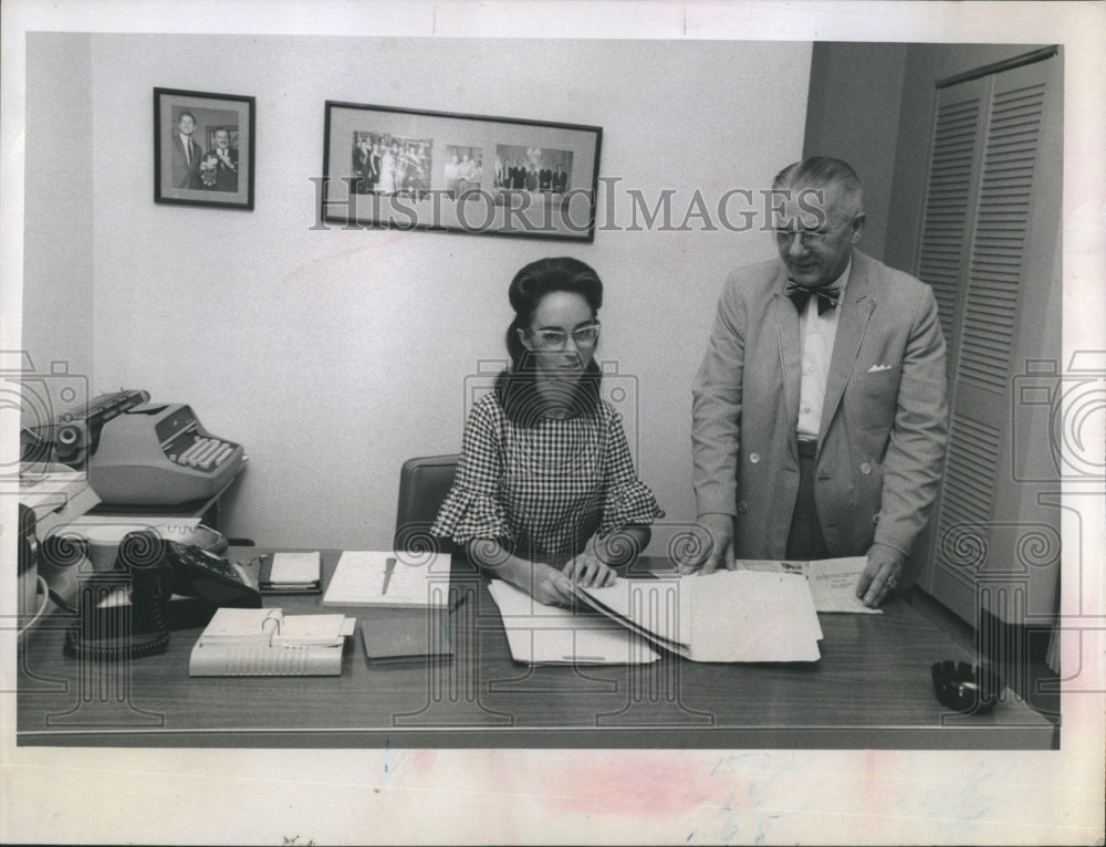 1968 Press Photo Mary Pollard - RSH20827 - Historic Images