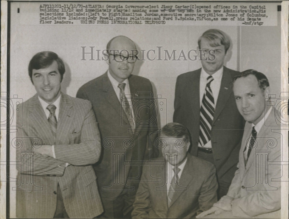 1970 Press Photo Governor Jimmy Carter - RSH20881 - Historic Images