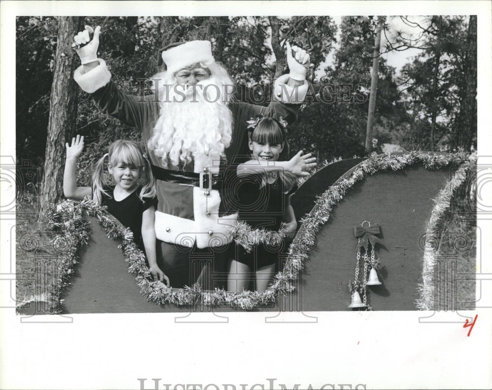 1981 Press Photo Christmas parade - Historic Images