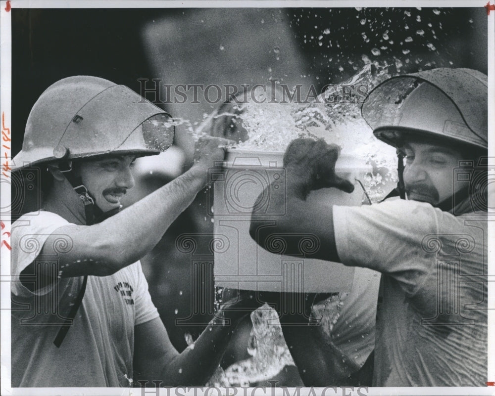 1983 Press Photo McNulty Station Fireman&#39;s Muster Pinellas County Florida - Historic Images