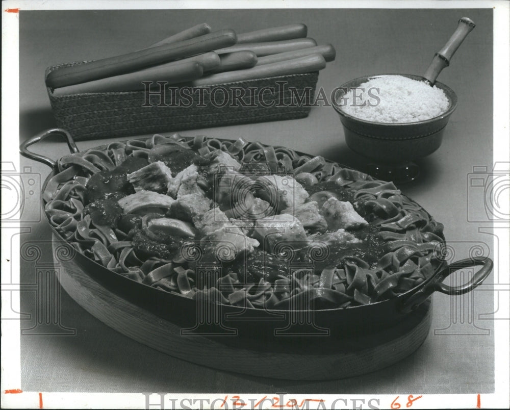 1974 Press Photo Tuna Marinara - RSH21005 - Historic Images