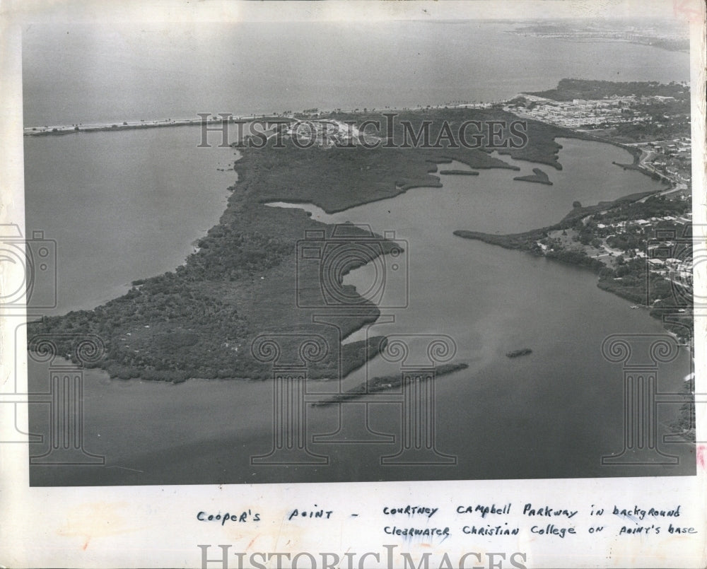 1974 Press Photo Cooper&#39;s Point Clearwater Florida - RSH21119 - Historic Images