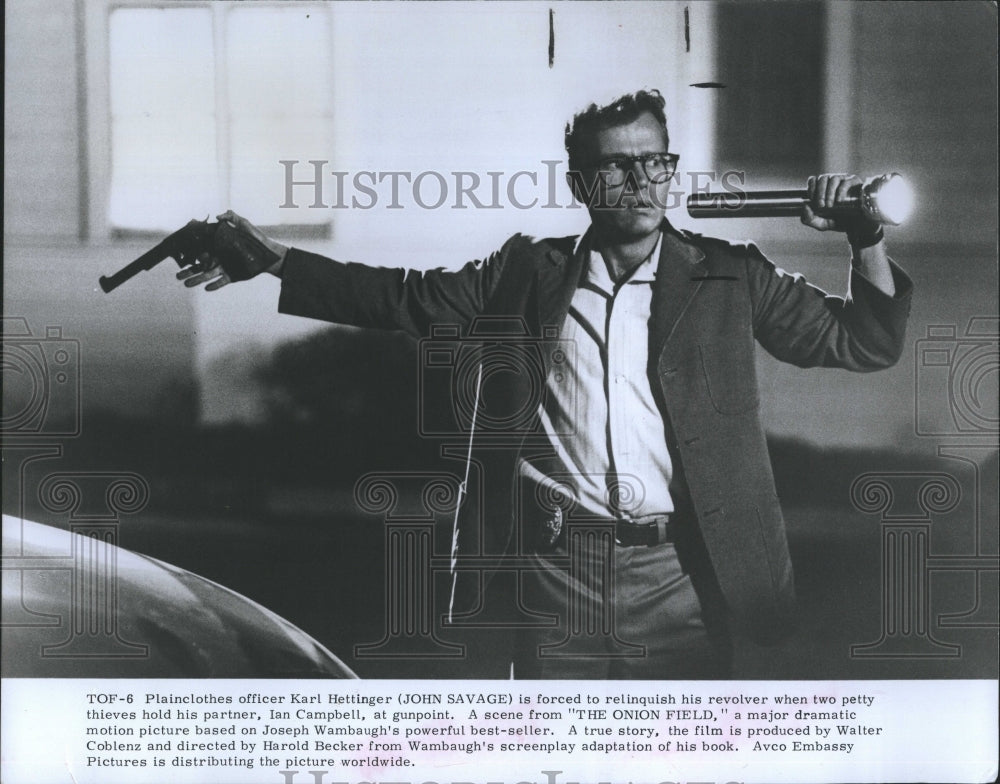 1979 Press Photo John Savage Actor The Onion Field - RSH21219 - Historic Images