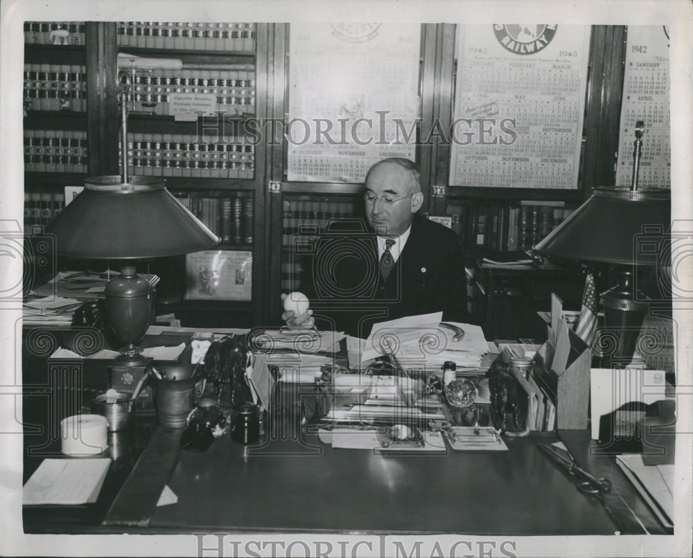 1944 Press Photo Harry S. McDevitt - Historic Images