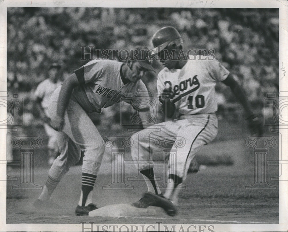 1970 Press Photo Baseball game - Historic Images
