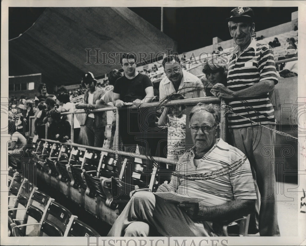 1977 Press Photo Johnny Vander Meer  former Major League Baseball pitcher. - Historic Images