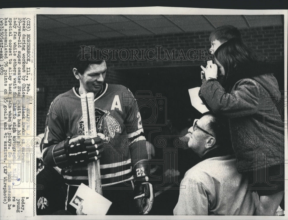 1970 Press Photo Stan Mikita - Historic Images