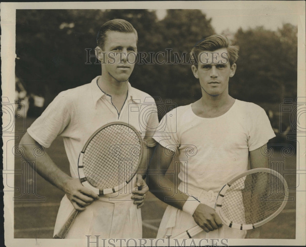 1939 Press Photo Don Mcneill and Bryan Grant - RSH22025 - Historic Images