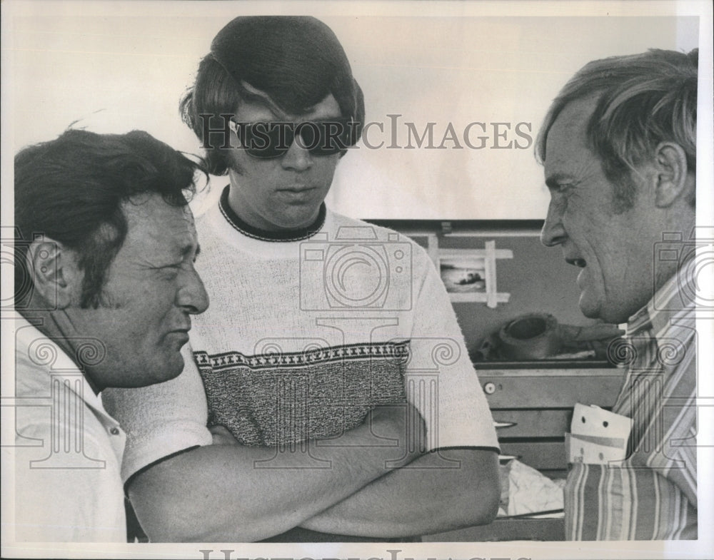 1974 Press Photo Clifton Marlin and Darrell Waltrip - RSH22101 - Historic Images