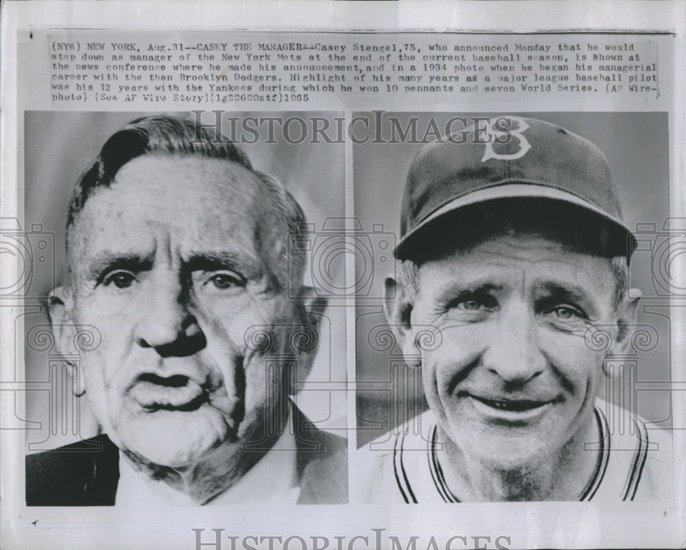 1965 Casey Stengel-Historic Images