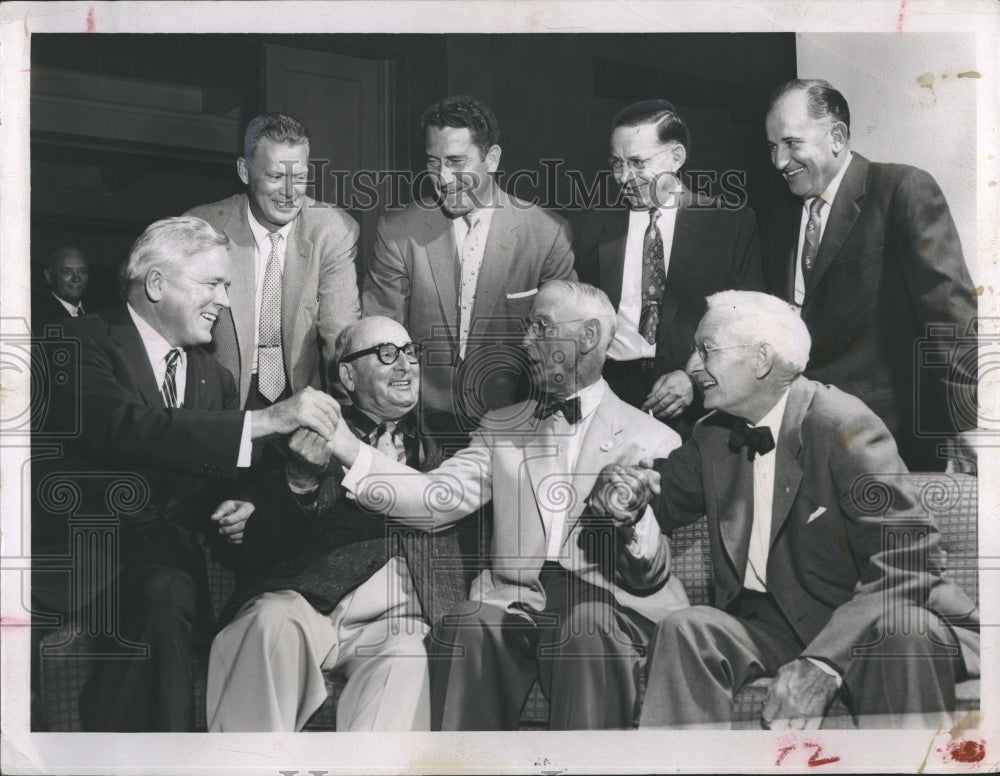 1955 Red Sox Lang 85th Birthday-Historic Images