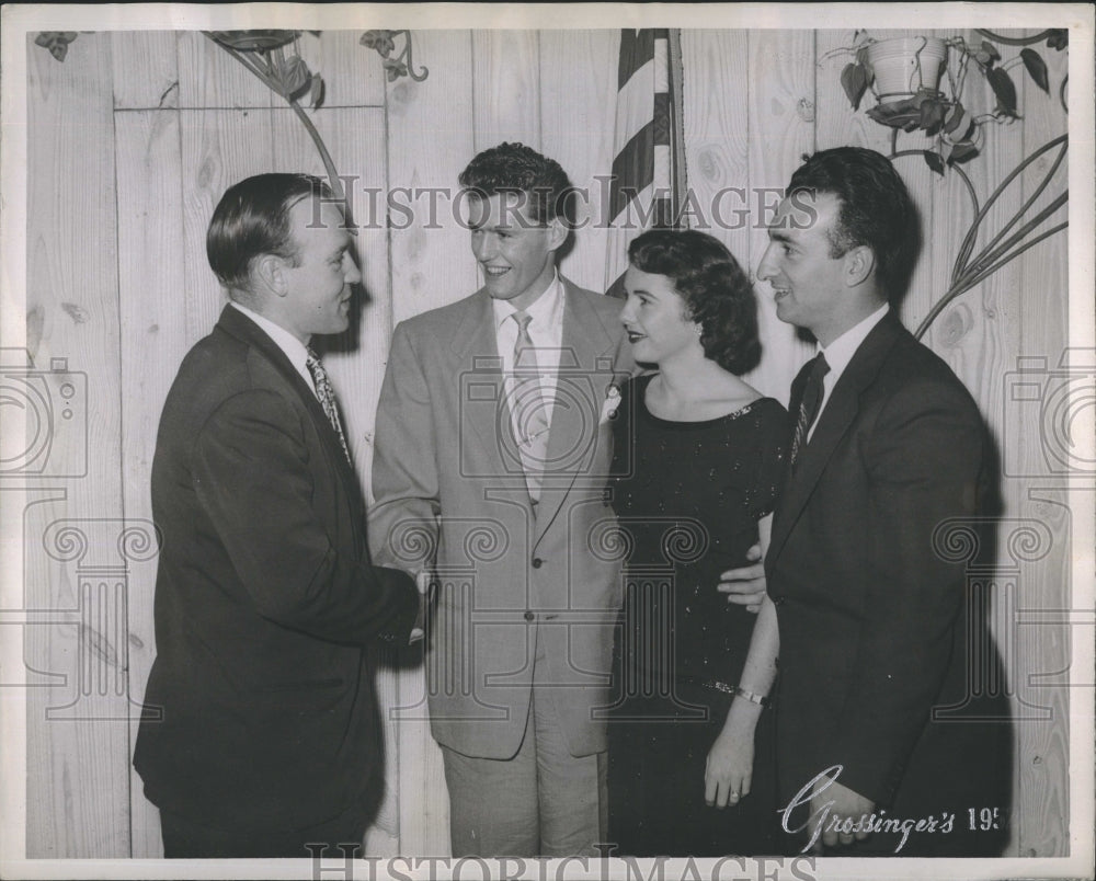 1952 Red Sox Player Maurice Lefty McDermott &amp; Wife Barbara Ann Riley-Historic Images