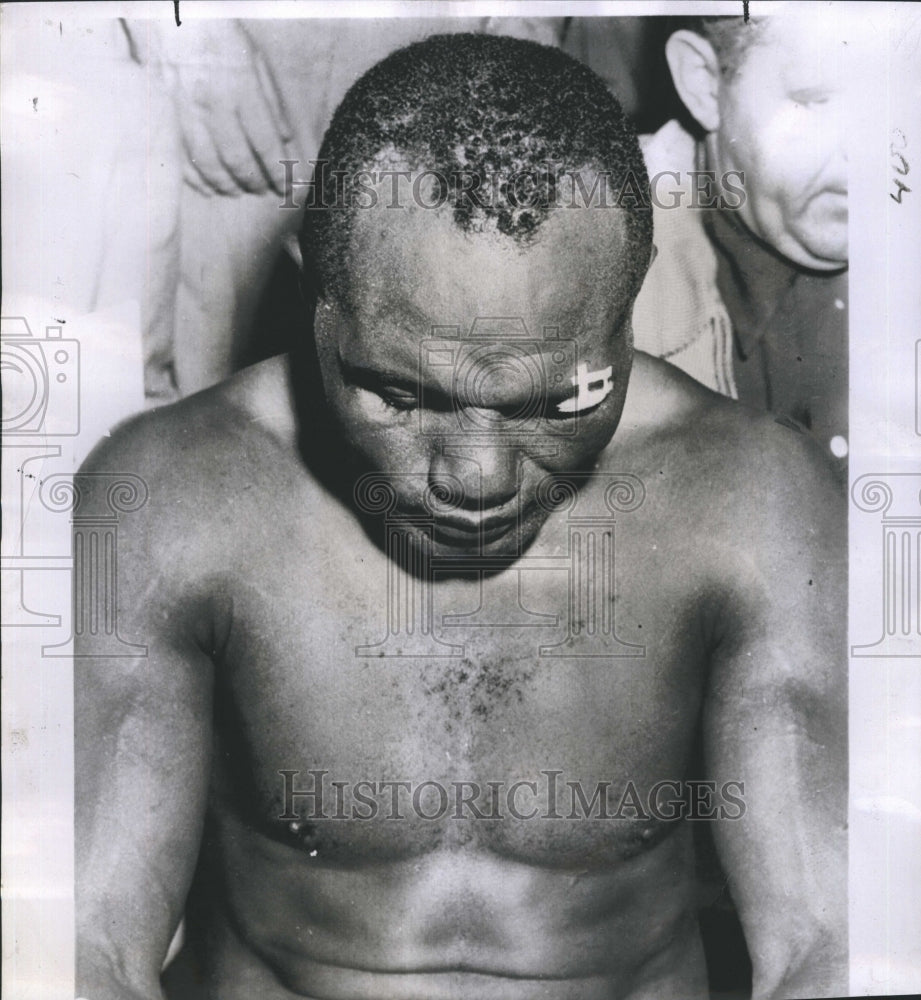 1952 Press Photo Jersey Joe Wolcott, after he lost championship. - Historic Images