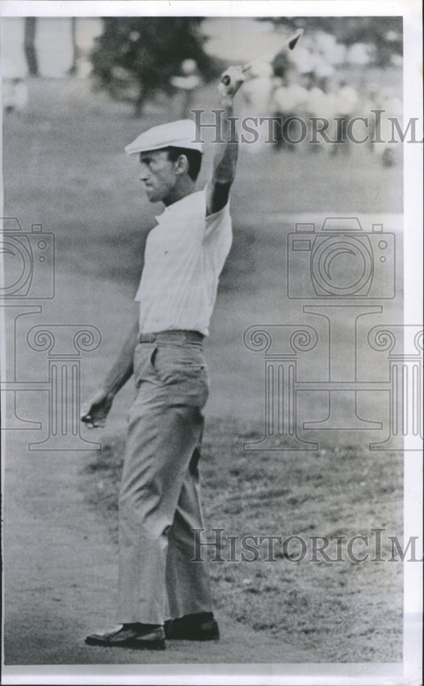 1955 Press Photo Gardner Dickinson Golf - Historic Images