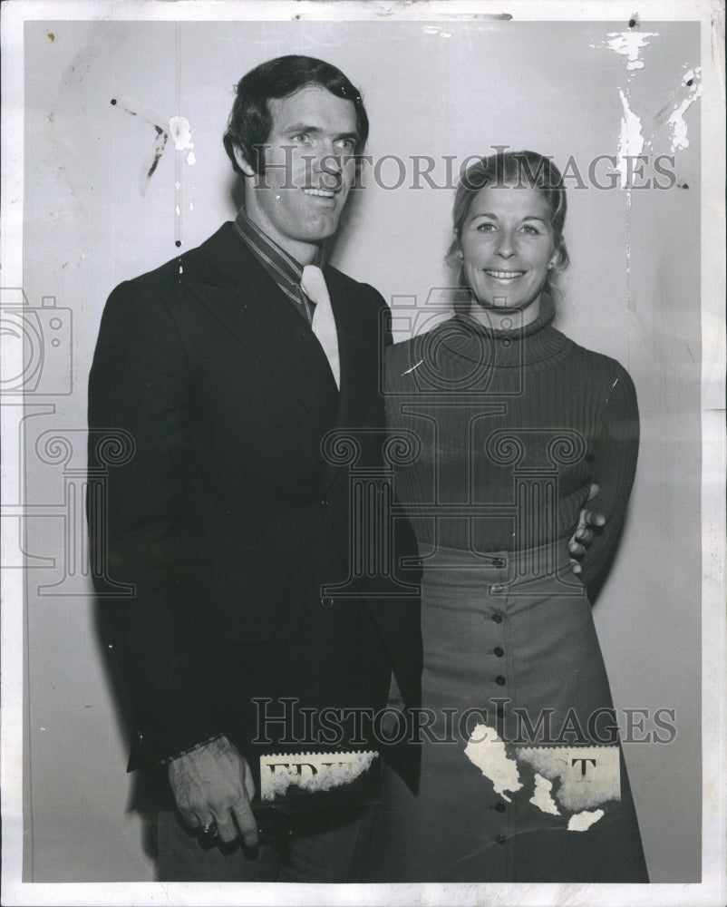 1971 Bill Toomey and wife-Historic Images