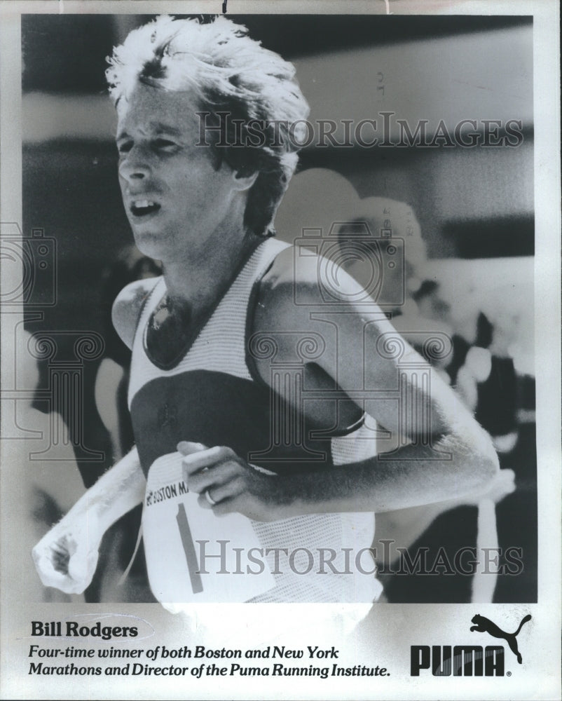 1983 Bill Rodges Marathon Runner-Historic Images