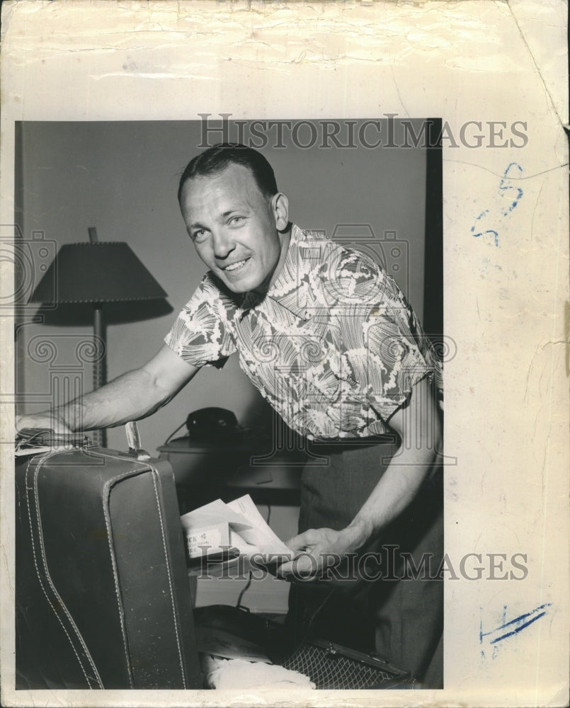 1951 Press Photo St. Louis Cardinals Manager Eddie Stanky - Historic Images