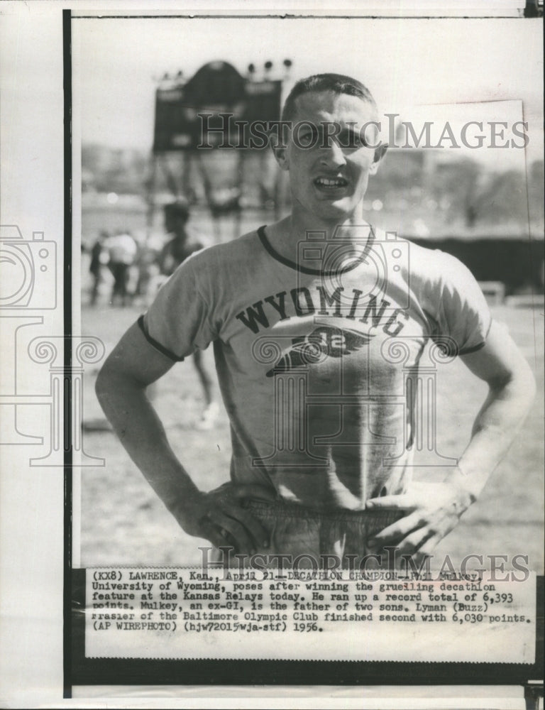 1956 Ken Lawrence post Decathlon-Historic Images