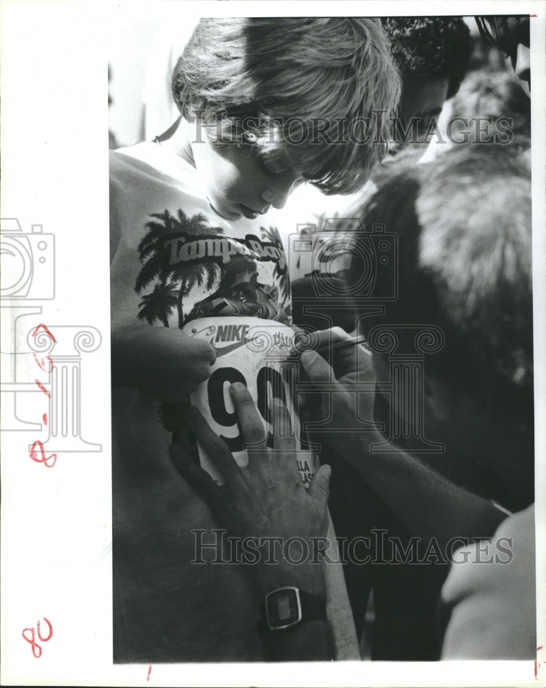 1980 Press Photo Greg Meyer - Historic Images