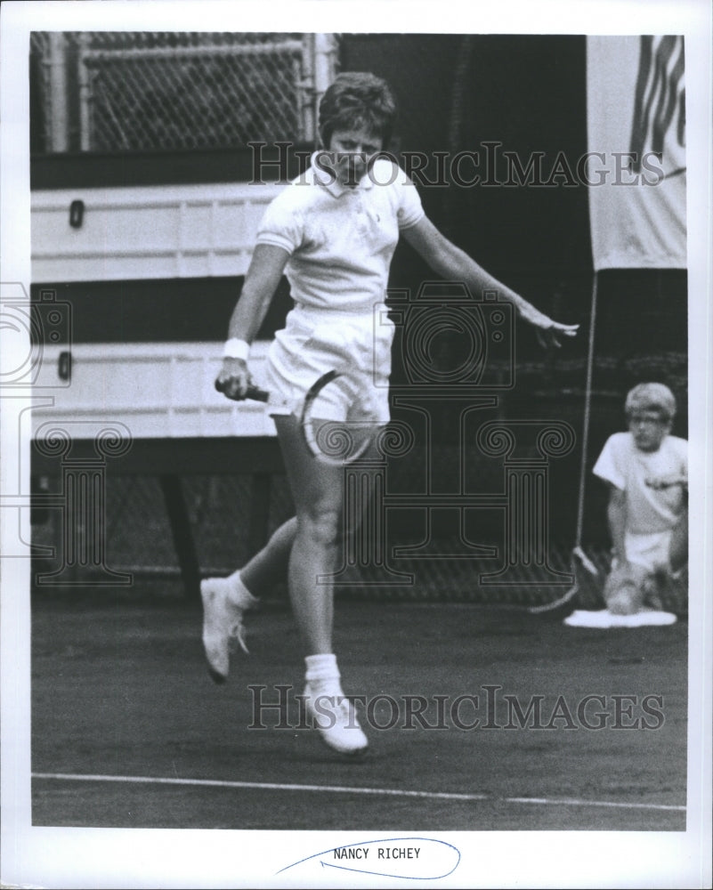 1971 Press Photo Nancy Richey - Historic Images