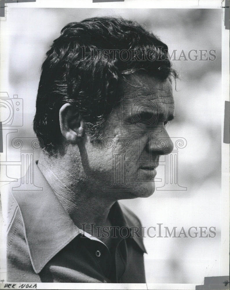 1973 Press Photo Dick Nolan Head Coach San Francisco 49ers. - RSH23505 - Historic Images