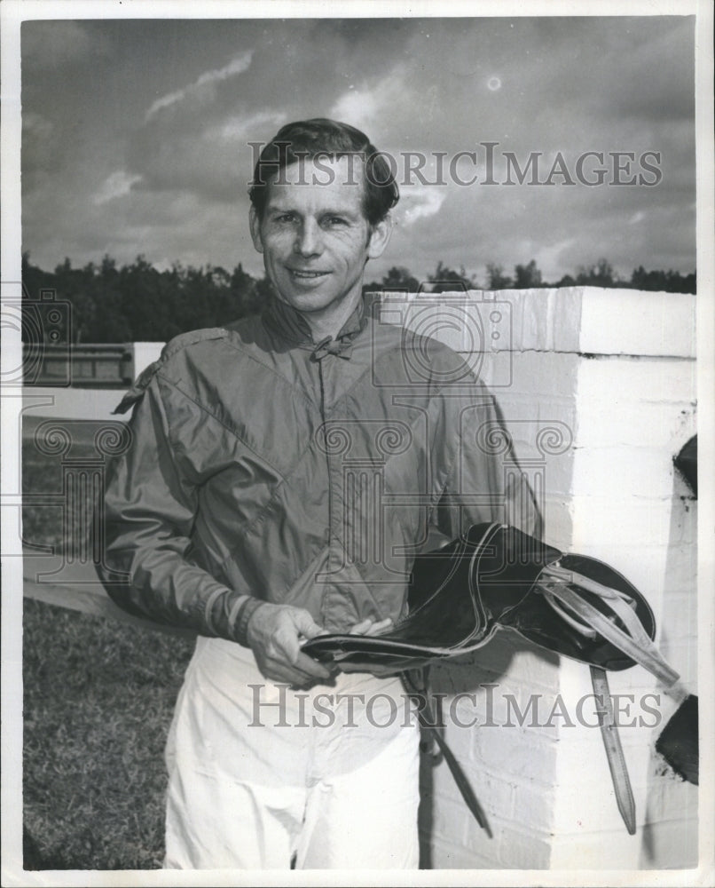 1978 Ray Landing Horse Racing Jockey Rider Florida Downs Oldsmar-Historic Images