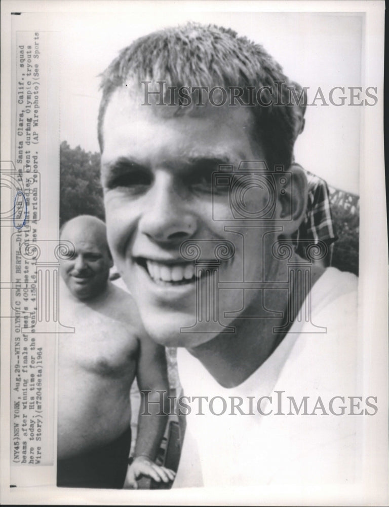 1964 Olympic Swimmer Dick Roth of Santa Clara California-Historic Images