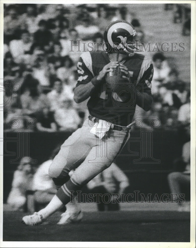 Press Photo Vince Ferragamo, Quarterback for Los Angeles Rams - RSH23797 - Historic Images