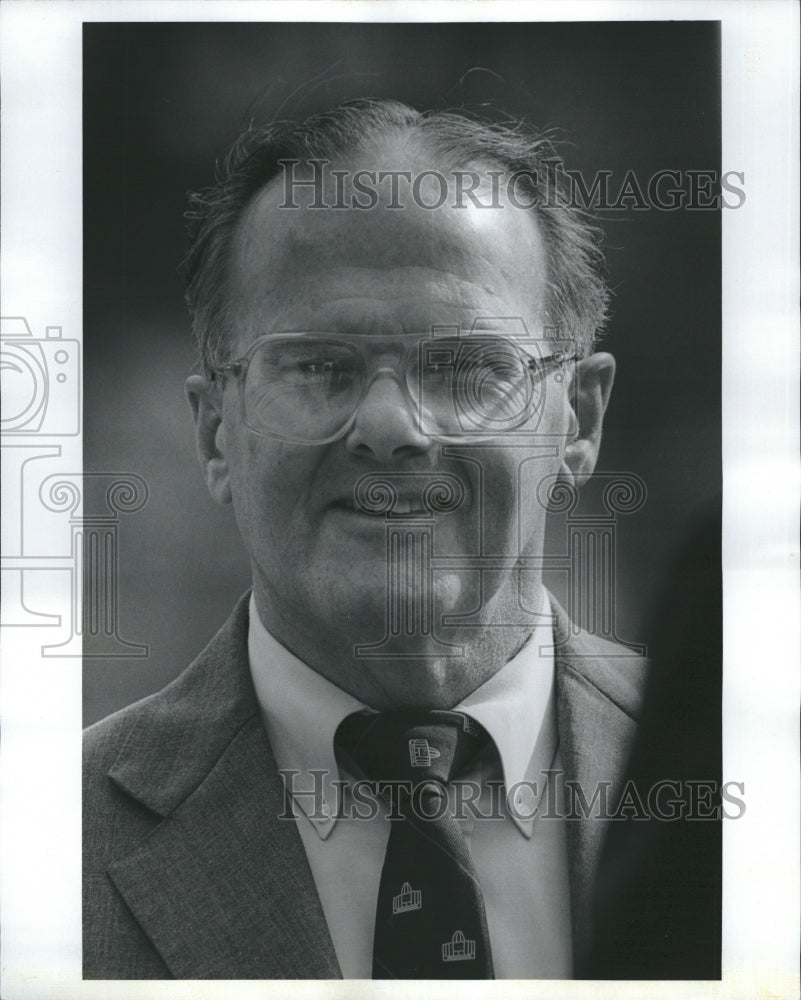 1986 Press Photo Lamar Hunt - Historic Images