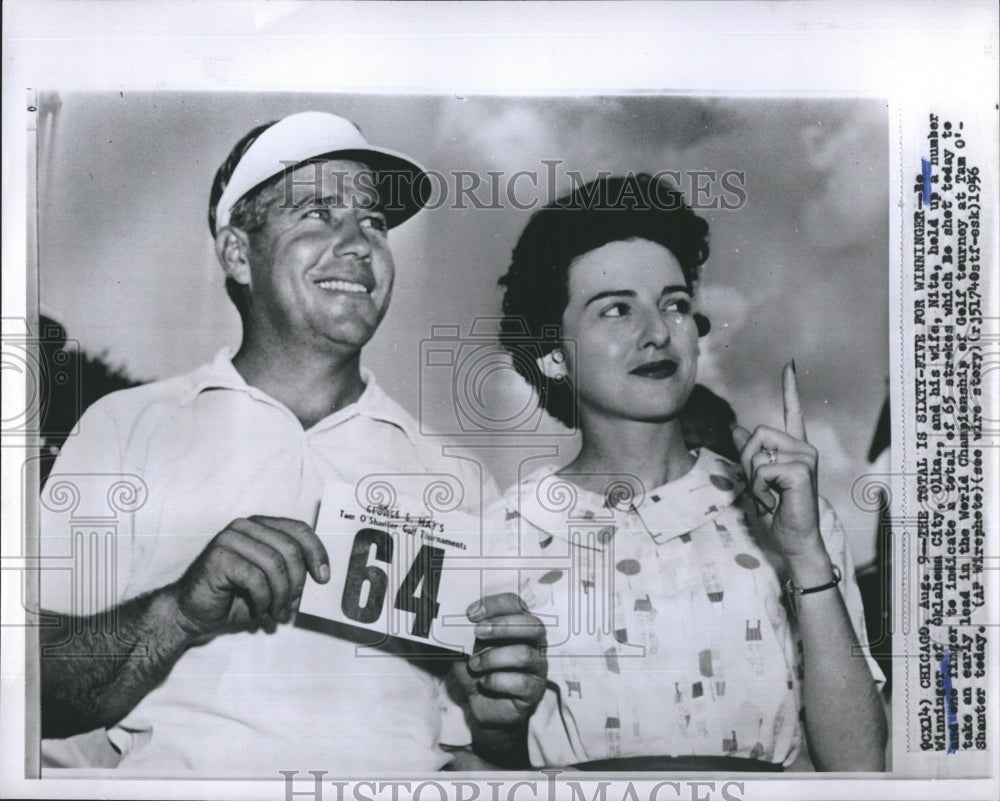 1959 Winninger of Oklahoma City and his wife Nita-Historic Images