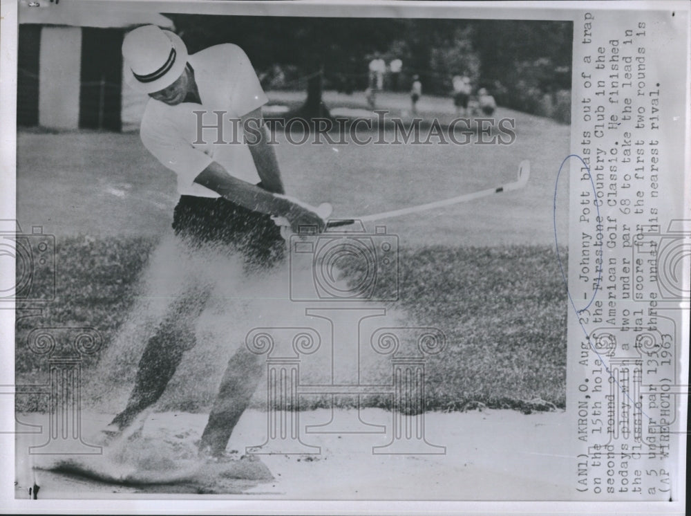 1963 Johnny Pott  At Firestone Country Club American Golf Classic-Historic Images
