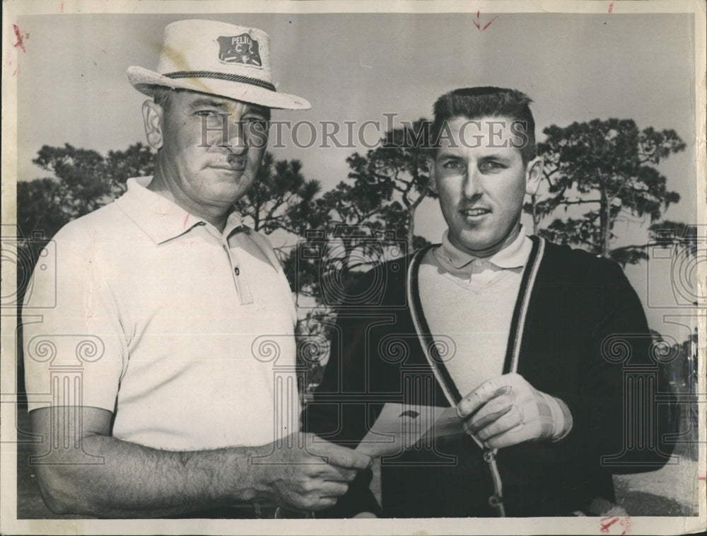 1960 Jack Veghte Alex Dellis Pelican Golf-Historic Images
