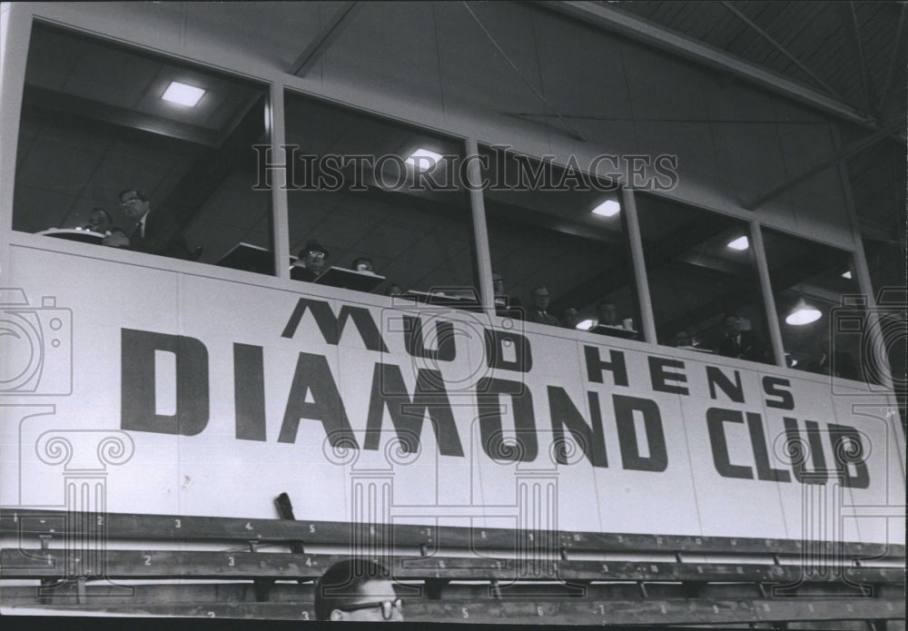 1966 Press Photo Exterior Of Toledo Mud Hens Minor League Baseball Diamond Club - Historic Images