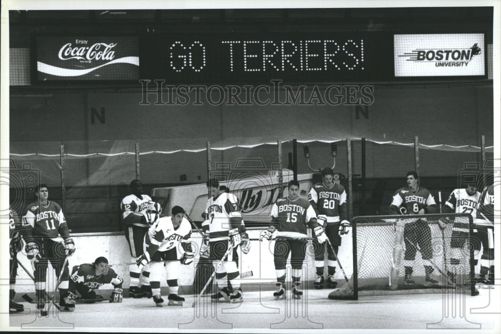 1995 J.P. McKersie Boston University Midnight Madness Hockey Game-Historic Images