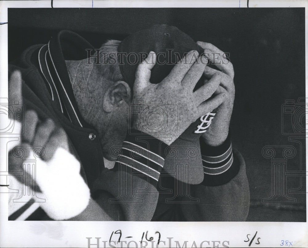 1979 Press Photo Red schoendienst - Historic Images