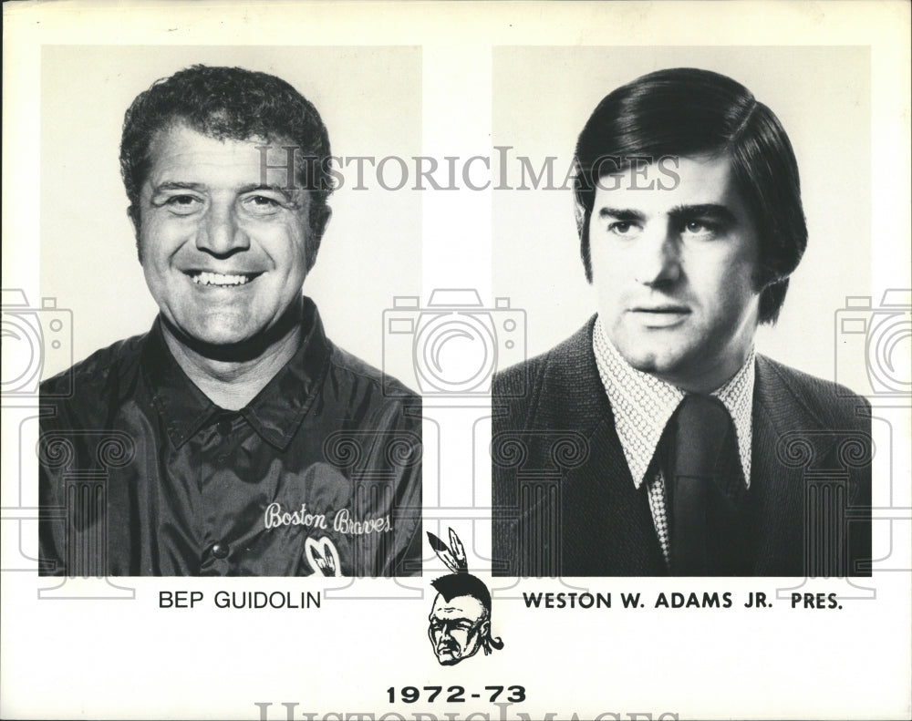 1976 Bruins Coach Bep Guidolin and Weston W. Adams, Jr. President-Historic Images