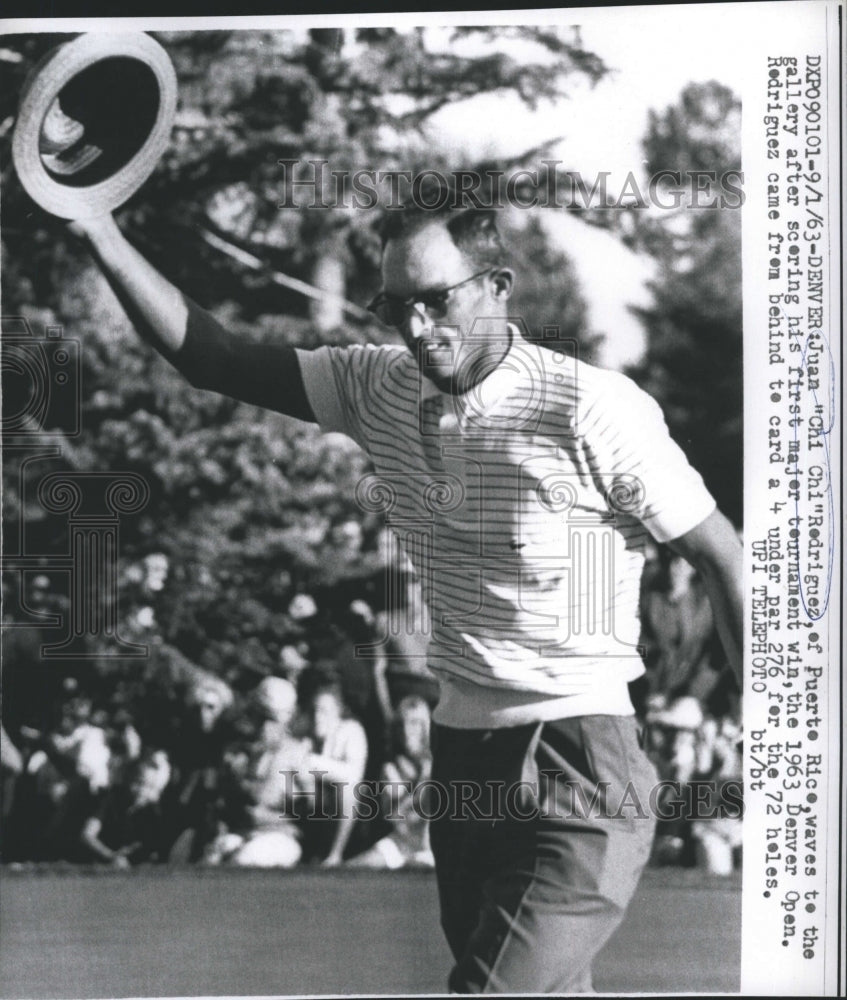 1963 Juan Rodriguez , Denver Open - Historic Images