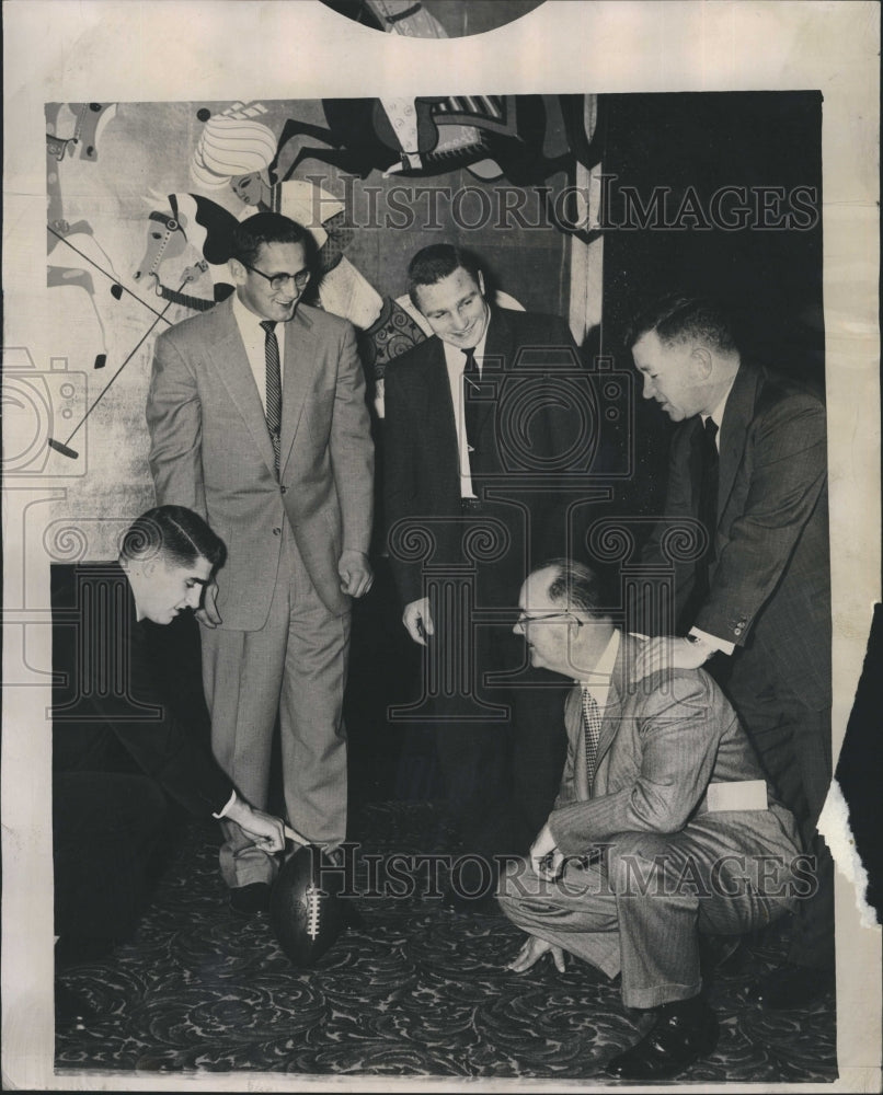 1956 Michigan State Rose Bowl Stars-Historic Images