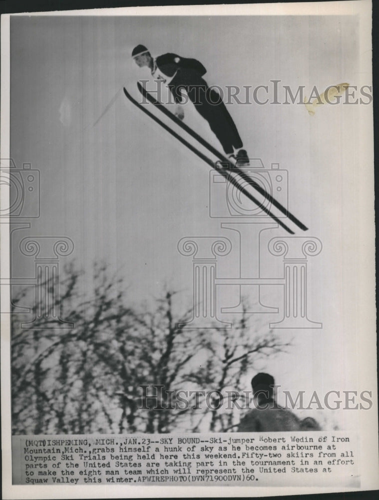 1960 Press Photo Robert Wedin - Historic Images