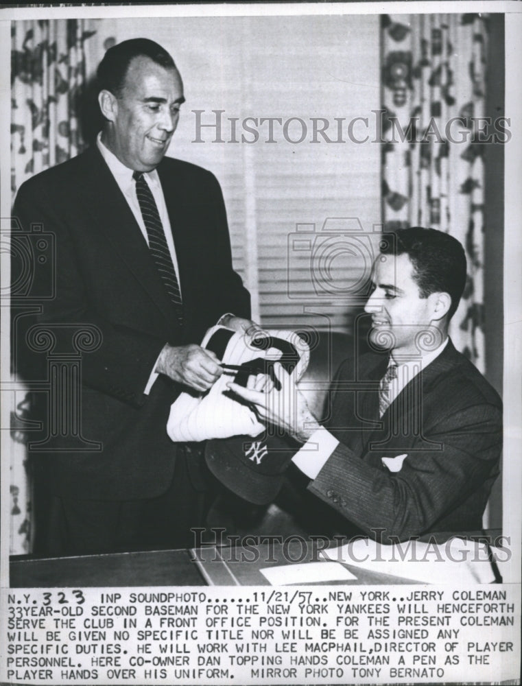 1957 Jerry Coleman-Historic Images