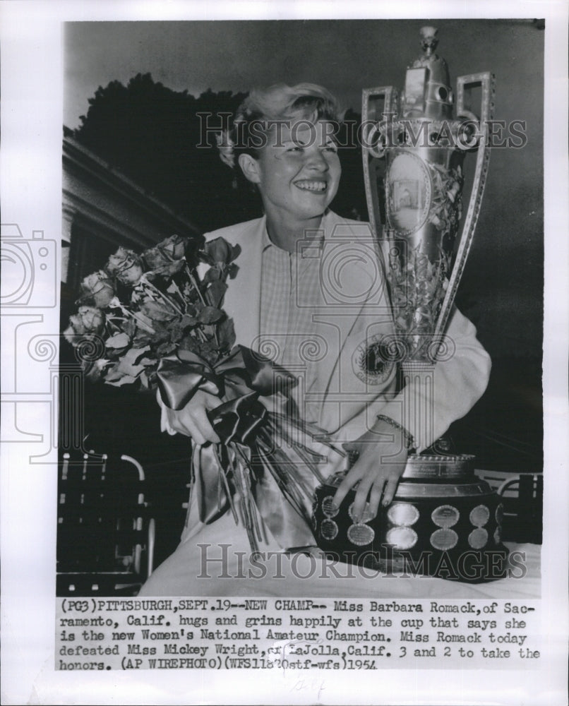 1954 Barbara Romack Amateur Champ-Historic Images