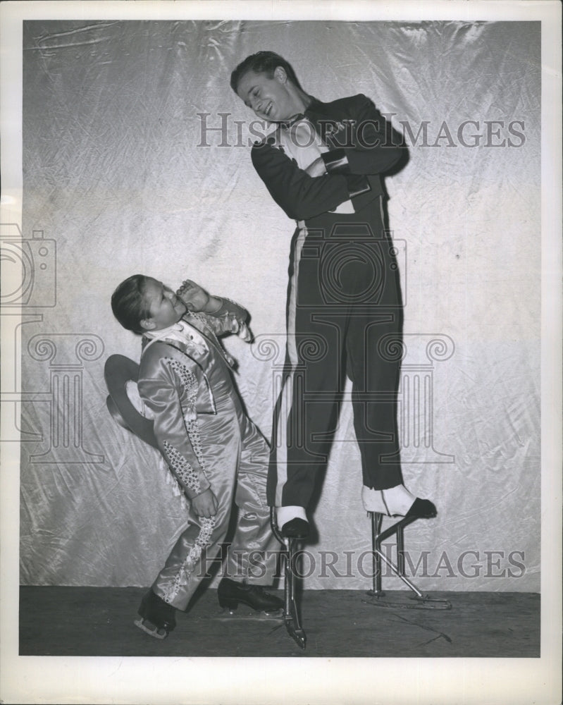 1951 Press Photo Chuckie Stein Charlie Slagle - RSH25911 - Historic Images