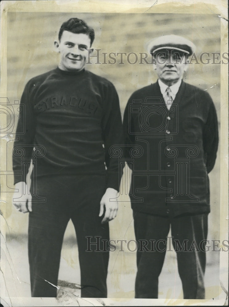 1929 Runner Ray Barbette with trainer John Reame-Historic Images